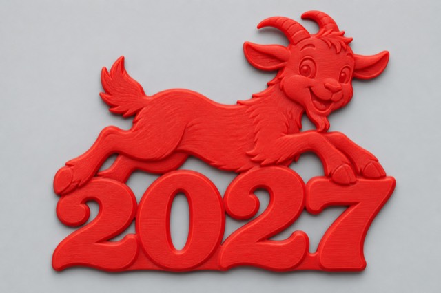 Магнит «Козочка и 2027»
